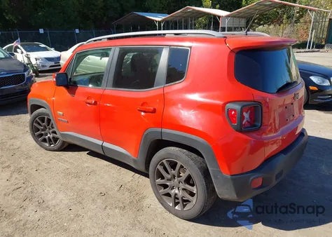 2016 Jeep Renegade 75Th Anniversary z USA, uszkodzony, nr VIN ZACCJABT9GPC62627